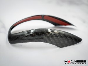 Alfa Romeo Stelvio Gear Knob Trim - Carbon Fiber - Pre '20 models - Feroce Carbon 